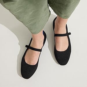 Amazon.com | Rothy's Women's The Square Mary Jane Flat
